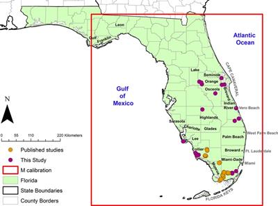Predicting potential transmission risk of Everglades virus in Florida using mosquito blood meal identifications